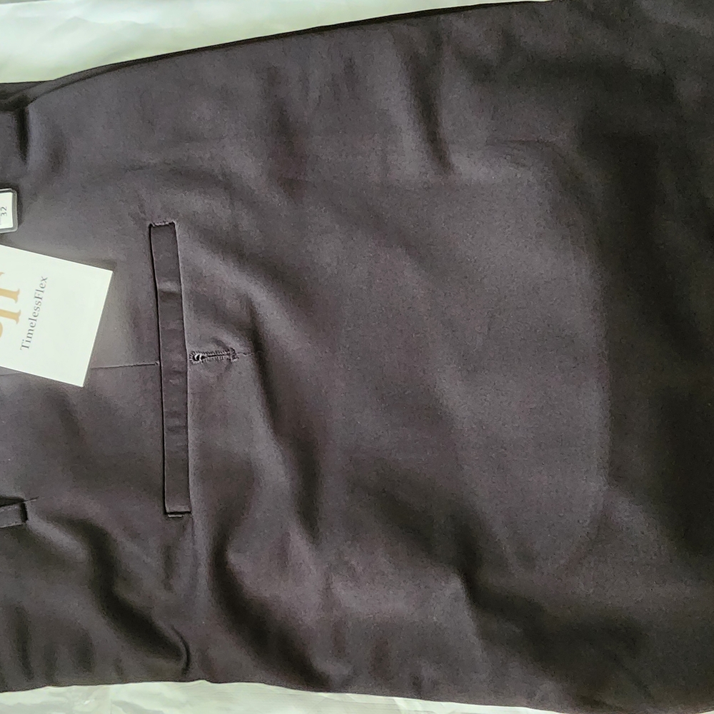 Timeless Flex Stretch Black Men Pants